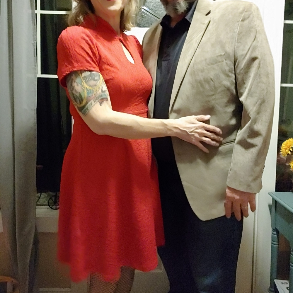 ModCloth High Society Keyhole Dress